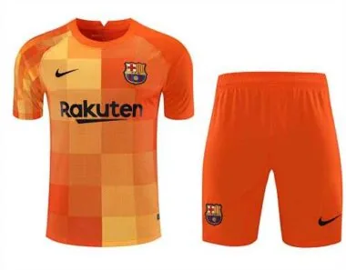 2021/22 Barcelona orange goalkeeper
