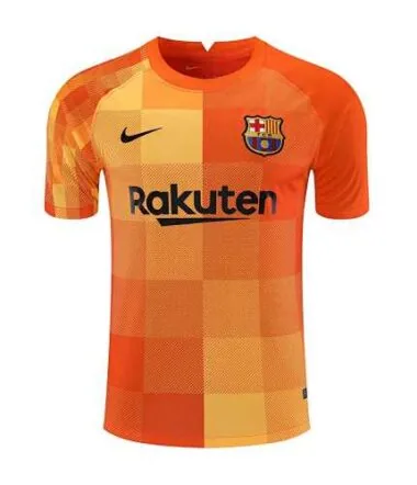 2021/22 Barcelona orange goalkeeper
