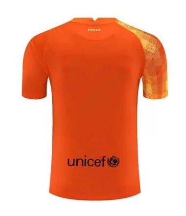 2021/22 Barcelona orange goalkeeper