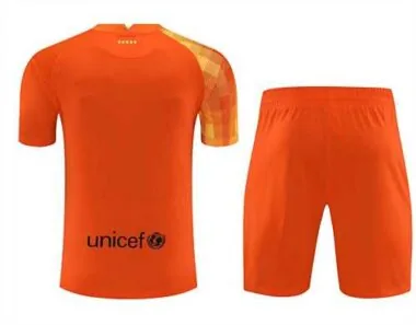 2021/22 Barcelona orange goalkeeper