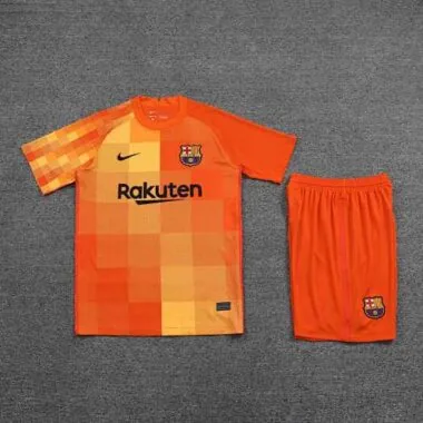 2021/22 Barcelona orange goalkeeper