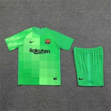 21-22 Barcelona green goalkeeper