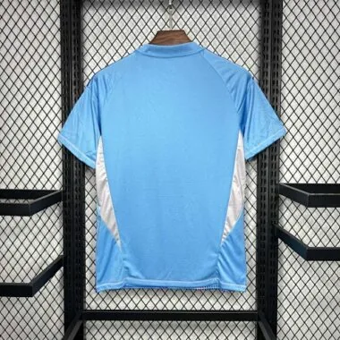 Equipamento azul de guarda-redes do Real Madrid 24-25