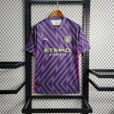 23-24 Manchester City Purple Goalkeeper