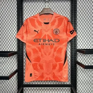 24-25 Manchester City Orange Goalkeeper Kit