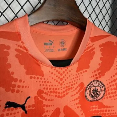 24-25 Manchester City Orange Goalkeeper Kit