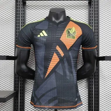 2024 Mexico Goalkeeper Black Kit Player Version Shirt