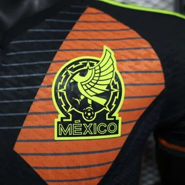 2024 Mexico Goalkeeper Black Kit Player Version Shirt