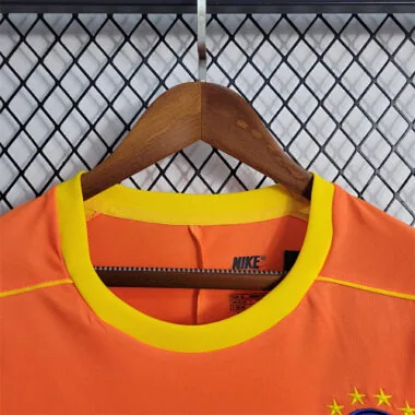 Camisa de guarda-redes do Brasil de 1998, de manga comprida