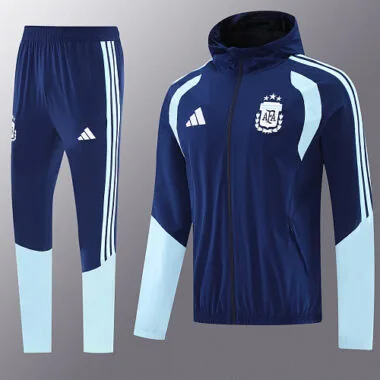 2026 Argentina Windbreaker Jackets With Pants World Cup Cheap Football Jersey Wholesale Yupoo