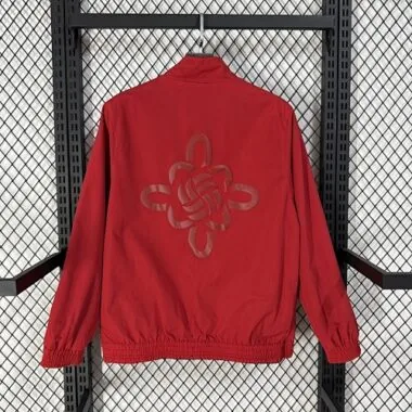 25-26 Manchester United Chinese Knot Reversible Windbreaker Double-Sides Jacket S-3XL