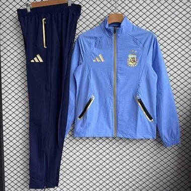 2026 Argentina Windbreaker Jackets With Pants World Cup Cheap Football Jersey Wholesale Yupoo