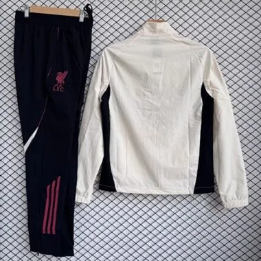 25-26 Liverpool FC Windbreaker Jackets With Pants Cheap Football Jersey Wholesale Yupo