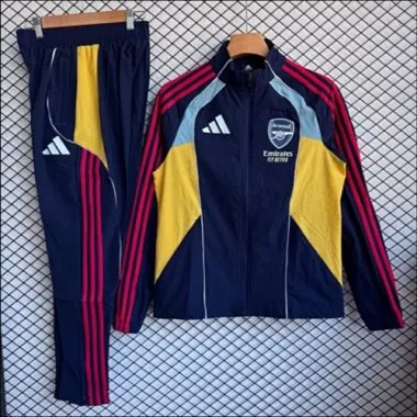 25-26 Arsenal FC Windbreaker Jackets With Pants Cheap Football Jersey Wholesale Yupoo