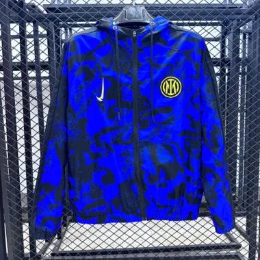 25-26 Inter Milan Windbreaker Jacket Kit S-3XL Cheap Football Jersey Wholesale Yupoo