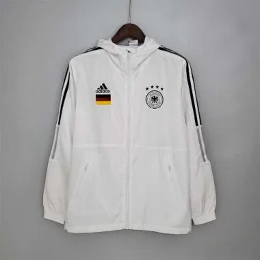 2021 Germany White Windbreaker
