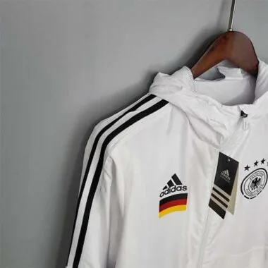 2021 Germany White Windbreaker