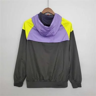 2021 Brazil purpleblack windbreaker