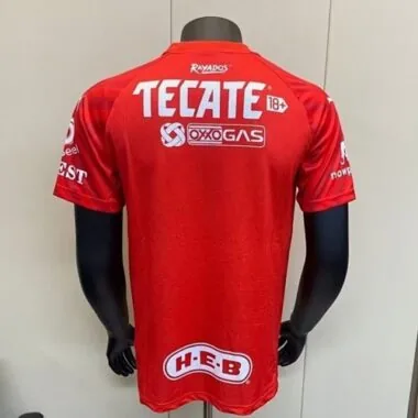 23-24 Rayados Monterrey Goalkeeper Red Kit Player Edition Shirt