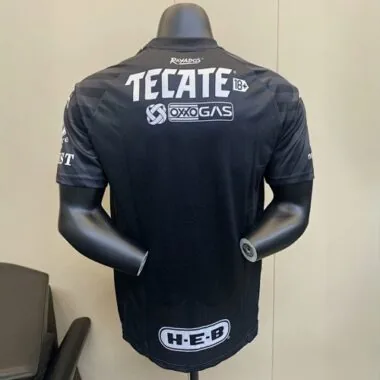 23-24 Rayados Monterrey Goalkeeper Black Kit Player Version Shirt
