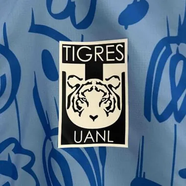 2024 Tigres UANL Beige&Blue Trench Coat Reversible Windbreaker Double-Sides Jacket
