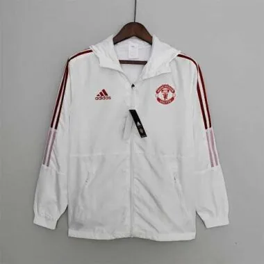 22-23 Manchester United white windbreaker
