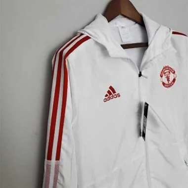22-23 Manchester United white windbreaker