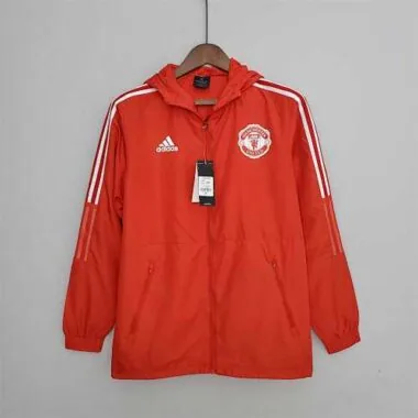 2022/23 Manchester United red windbreaker