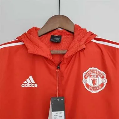 2022/23 Manchester United red windbreaker