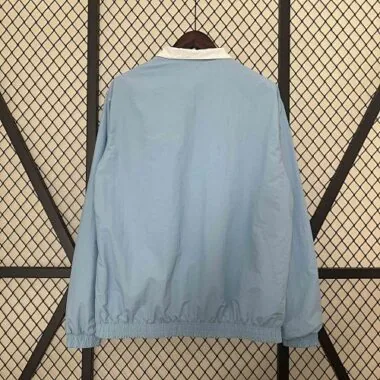 2023/24 Lazio Blue and White Reversible Windbreaker Double-Sides Jacket