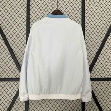 2023/24 Lazio Blue and White Reversible Windbreaker Double-Sides Jacket