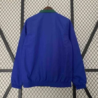 2023/24 Roma Reversible Windbreaker Green&Blue Double-Sides Jacket