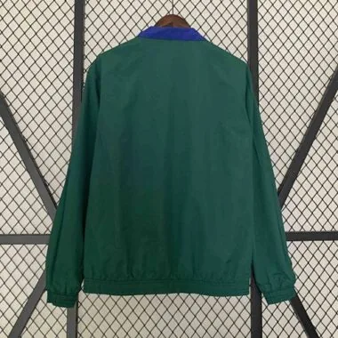2023/24 Roma Reversible Windbreaker Green&Blue Double-Sides Jacket
