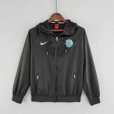 22-23 Inter Milan black Windbreaker