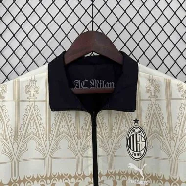 2023/24 AC Milan Trench Coat Reversible Windbreaker Double-Sides Jacket
