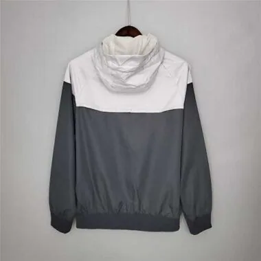 21-22 Tottenham Hotspur Black Grey Windbreaker