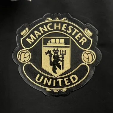 2024/25 Manchester United Green and Black Reversible Windbreaker Double-Sides Jacket