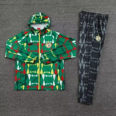 24-25 Senegal Green Windbreak Jacket Suits Football AAAAJersey Yupoo