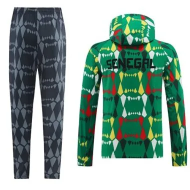 24-25 Senegal Green Windbreak Jacket Suits Football AAAAJersey Yupoo