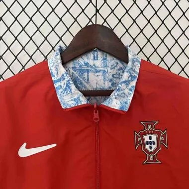 2024 Portugal Trench Coat Reversible Windbreaker Double-Sides Jacket