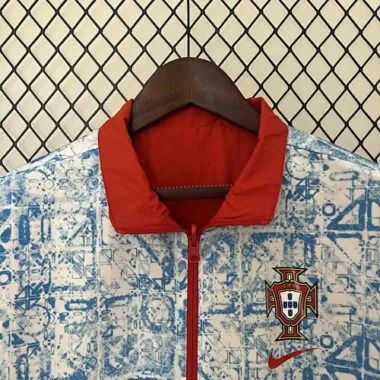 2024 Portugal Trench Coat Reversible Windbreaker Double-Sides Jacket