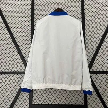 23-24 San Luis Reversible Windbreaker White&Blue Double-Sides Jacket Soccer Jerseys For Sale
