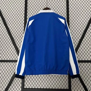 23-24 San Luis Reversible Windbreaker White&Blue Double-Sides Jacket Soccer Jerseys For Sale