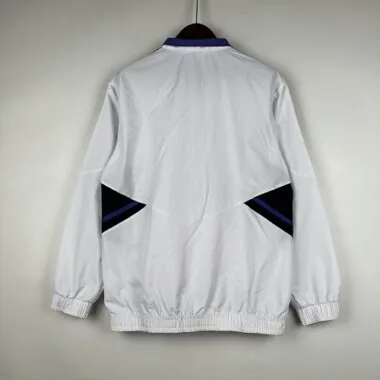 23-24 Real Madrid White Windbreaker Jackets Soccer Jerseys Yupoo