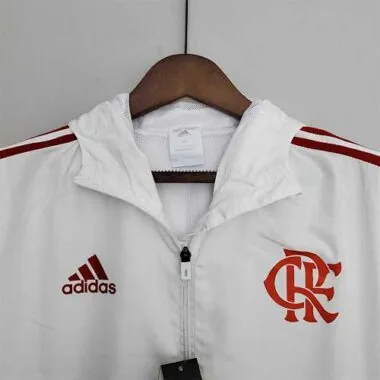 22-23 Flamengo white windbreaker