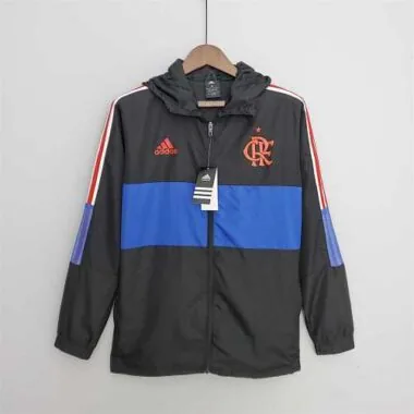 22-23 Flamengo blackblue windbreaker