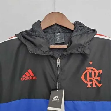 22-23 Flamengo blackblue windbreaker