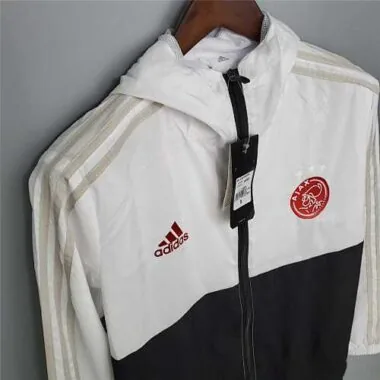 20-21 Ajax Black & White Windbreaker