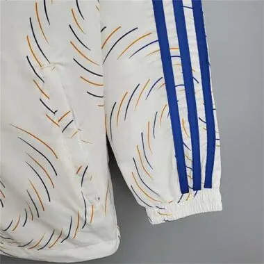 21-22 Casaco de vento branco do Boca Juniors