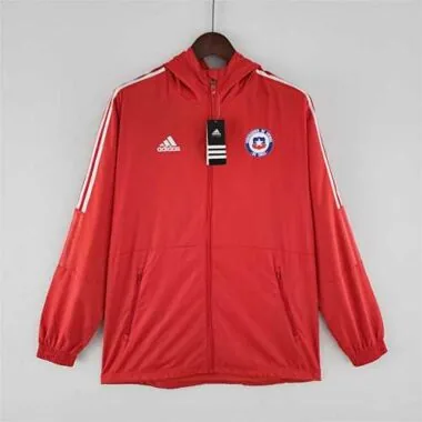 2022 Chile redwhite Windbreaker